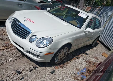 2008 Mercedes-Benz E 350 4Matic из США, поврежденный, VIN WDBUF87X08B238155